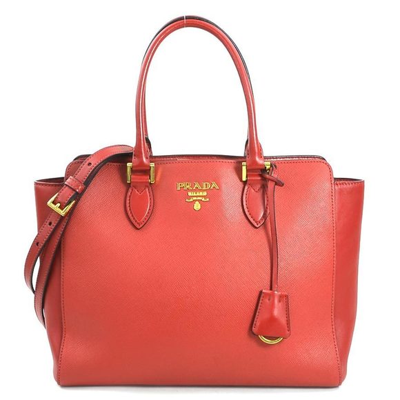 Prada pink Shoulder Bag leather Wallet - Picture 1 of 4